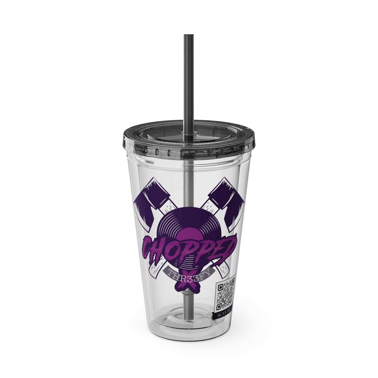 #004 - CXSX3 | Tumbler with Straw, 16oz