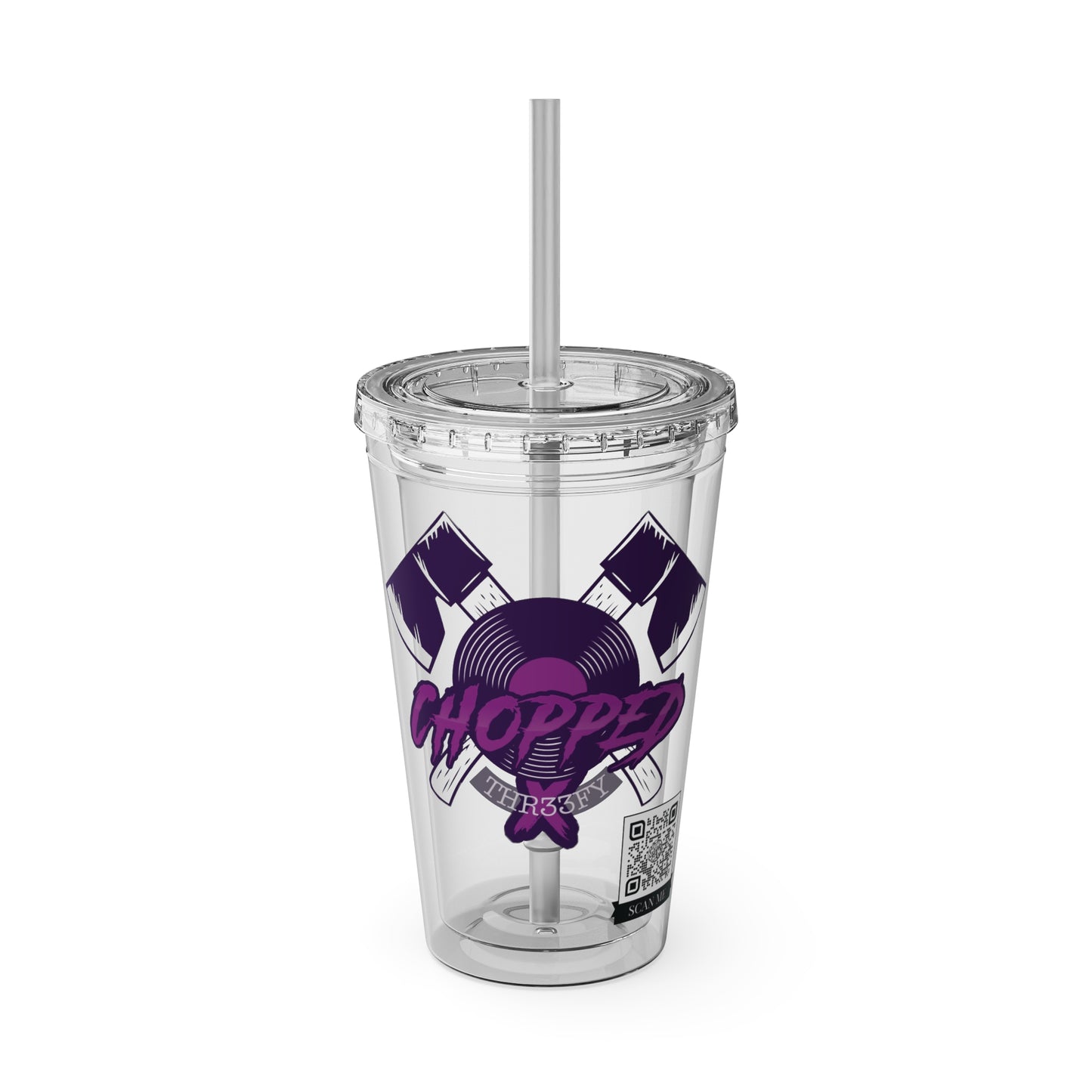 #004 - CXSX3 | Tumbler with Straw, 16oz