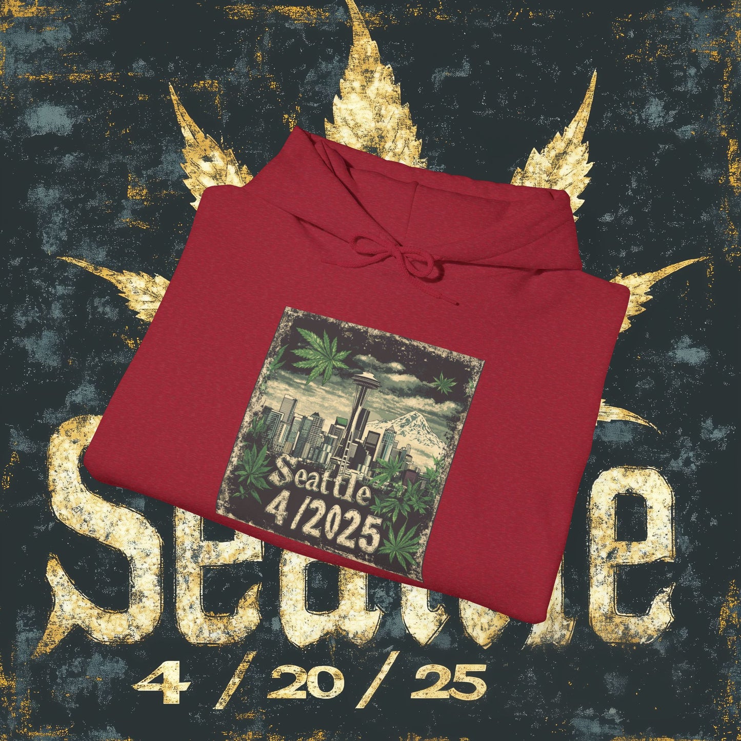 Seattle 4/20/25 Heavy Blend™ Hooded Sweatshirt