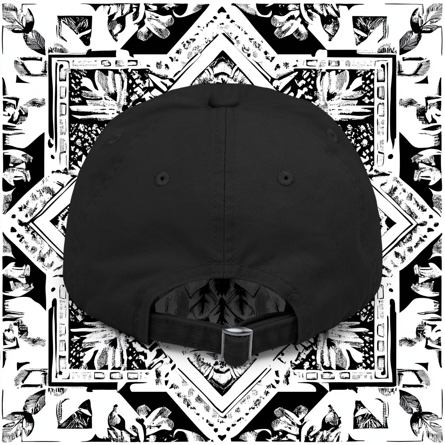 Distressed Cap - 'RTM3' Graphic Hat