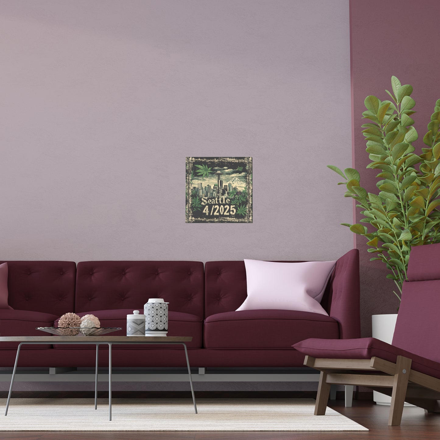 Seattle 4/2025 Silk Poster - Indoor & Outdoor Wall Art