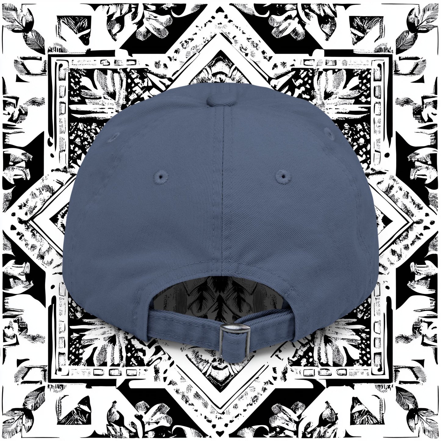 Distressed Cap - 'RTM3' Graphic Hat