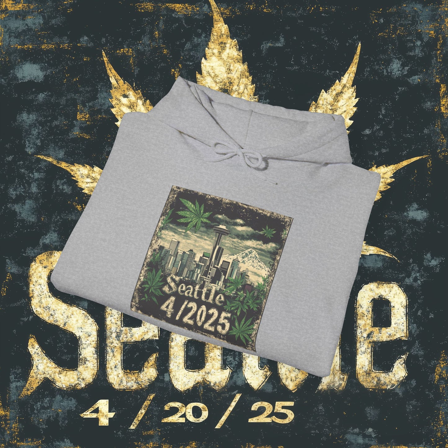 Seattle 4/20/25 Heavy Blend™ Hooded Sweatshirt