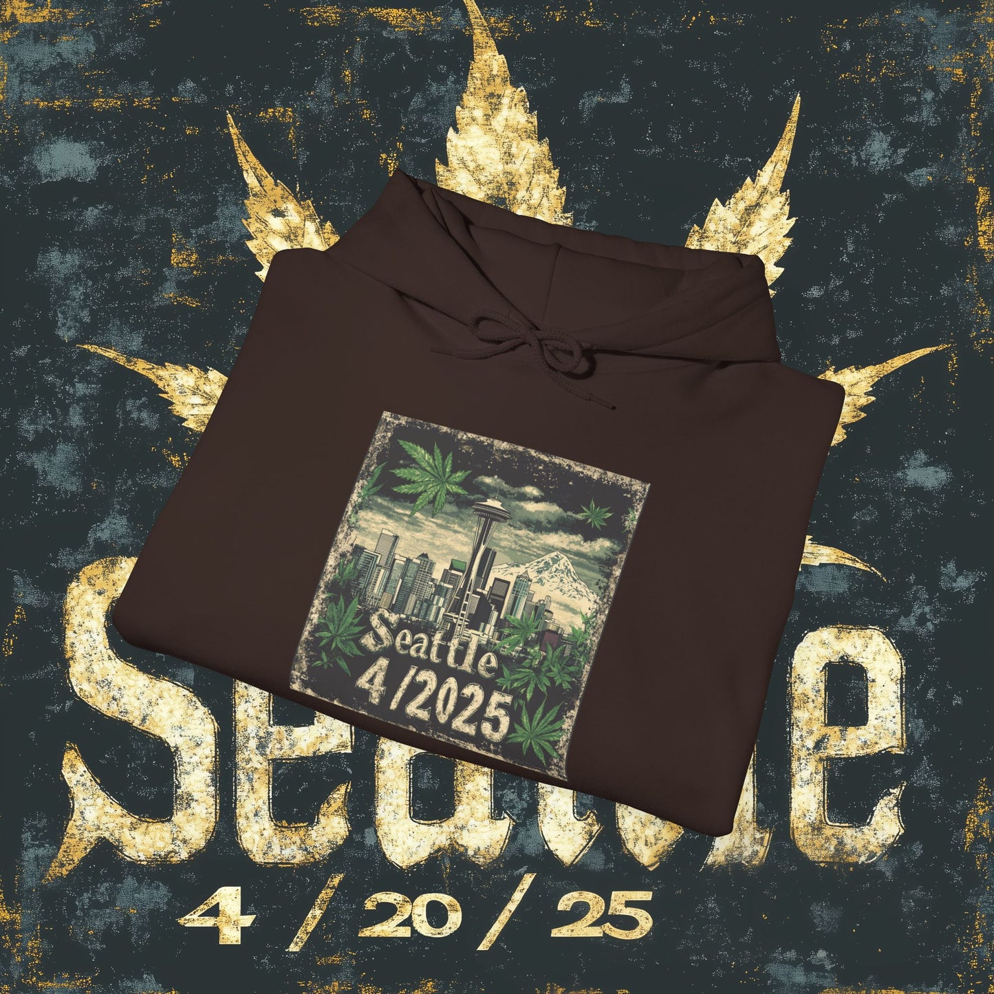 Seattle 4/20/25 Heavy Blend™ Hooded Sweatshirt
