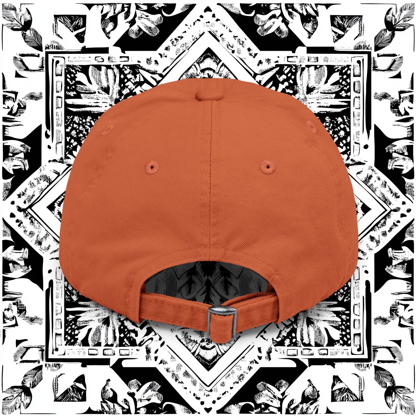 Distressed Cap - 'RTM3' Graphic Hat