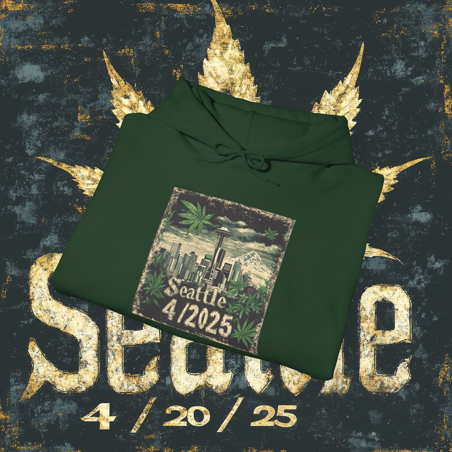 Seattle 4/20/25 Heavy Blend™ Hooded Sweatshirt