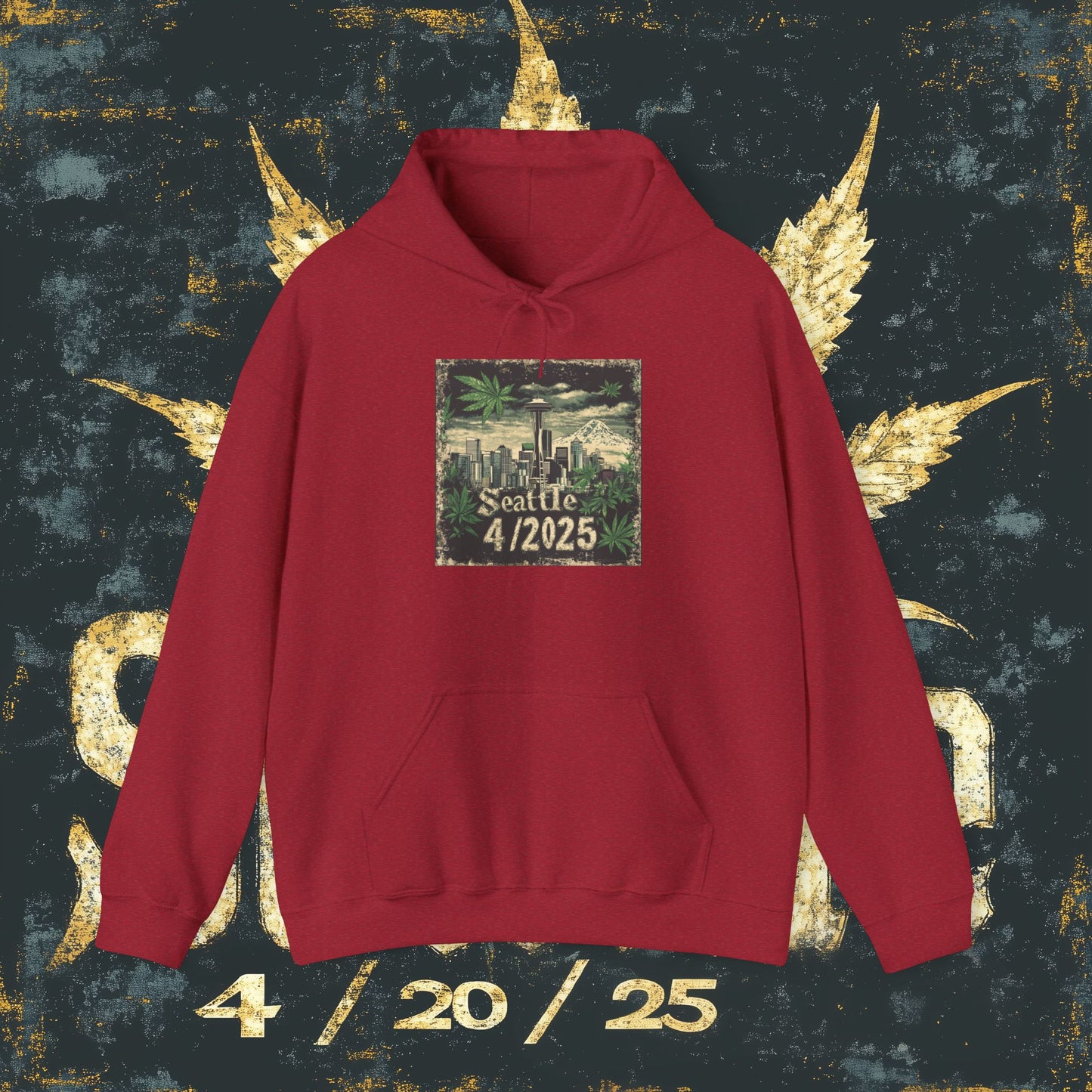 Seattle 4/20/25 Heavy Blend™ Hooded Sweatshirt