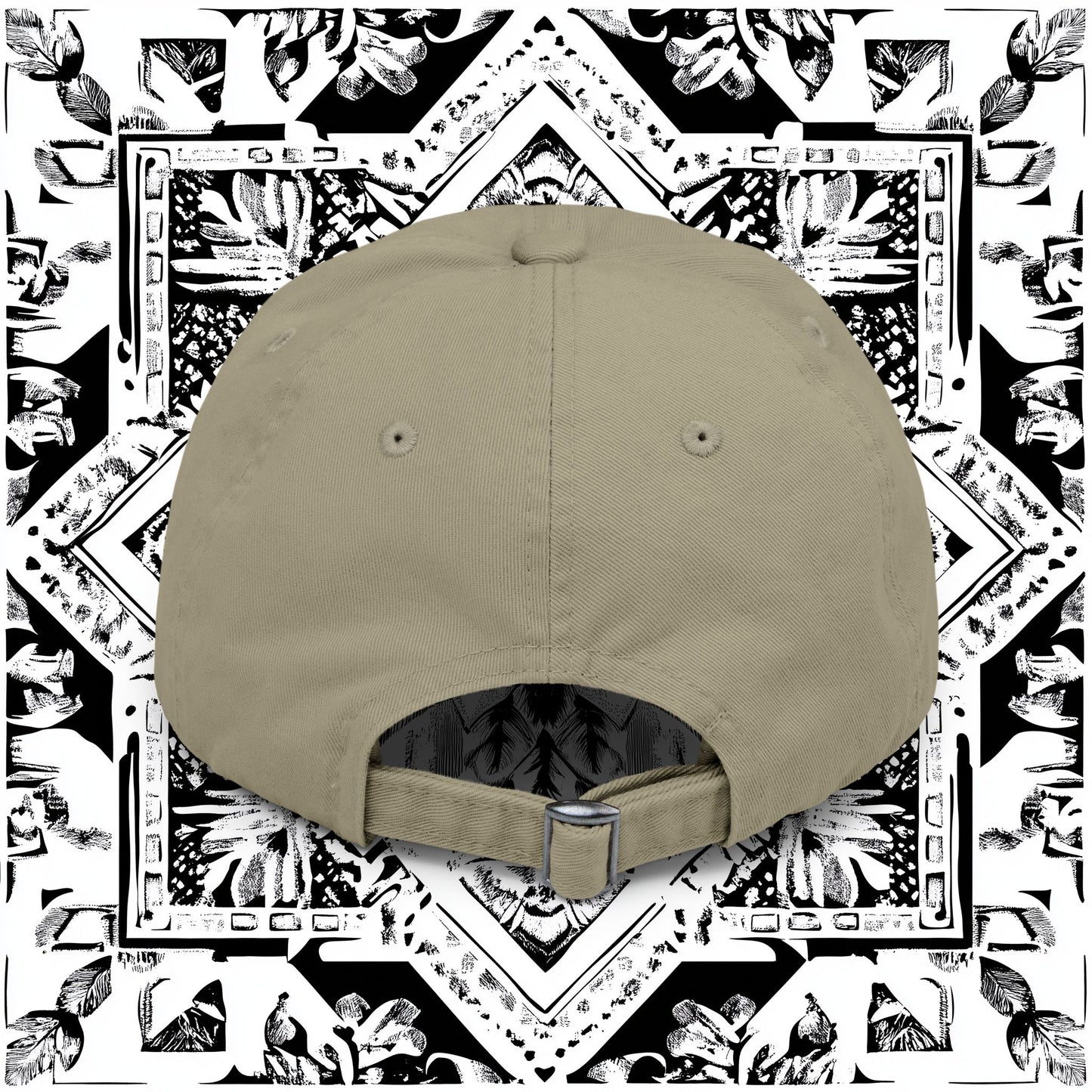 Distressed Cap - 'RTM3' Graphic Hat