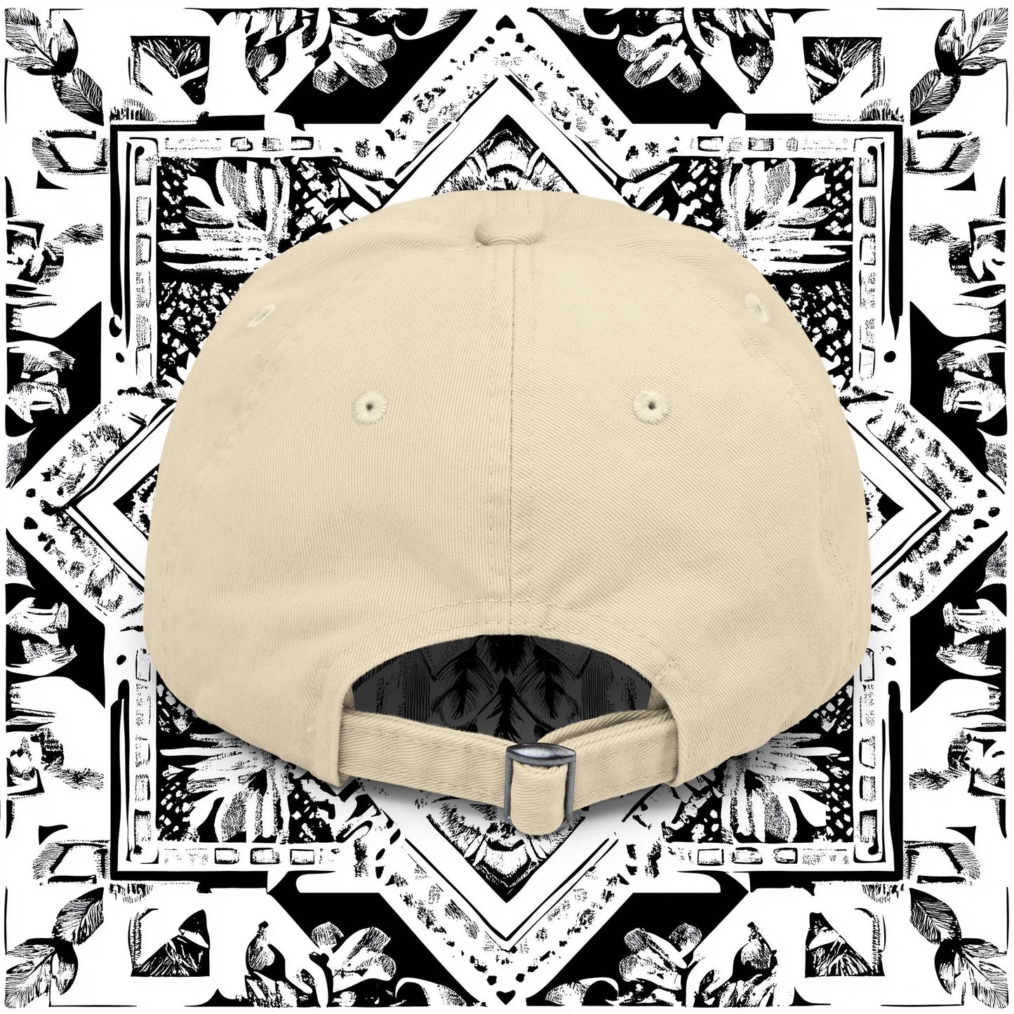 Distressed Cap - 'RTM3' Graphic Hat
