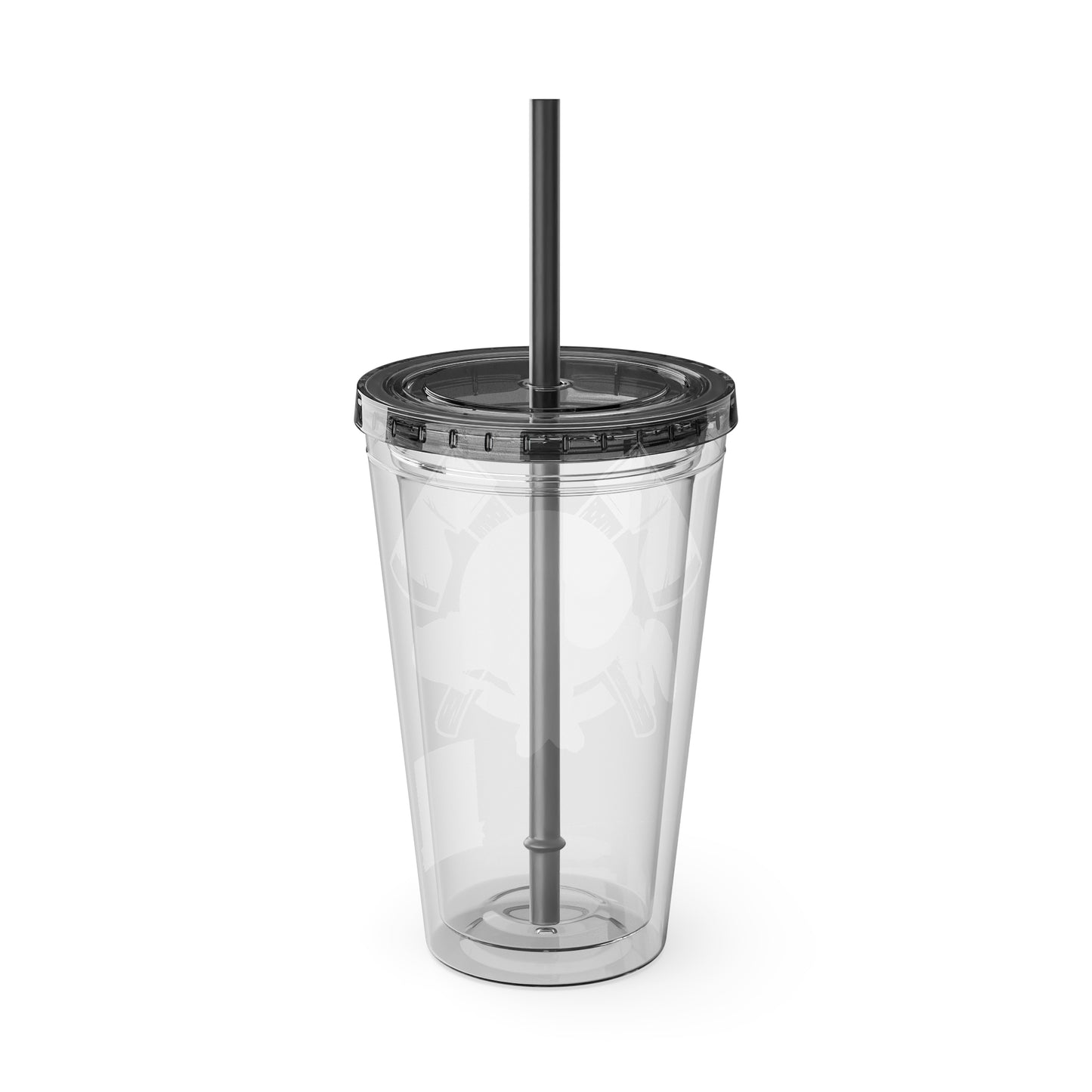 #011 - CHOPP3DxTHR33FY | Tumbler with Straw, 16oz