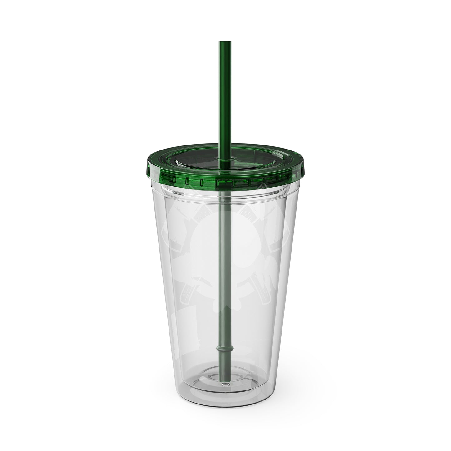 #011 - CHOPP3DxTHR33FY | Tumbler with Straw, 16oz