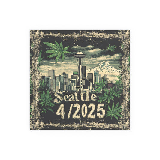 Seattle 4/2025 Silk Poster - Indoor & Outdoor Wall Art