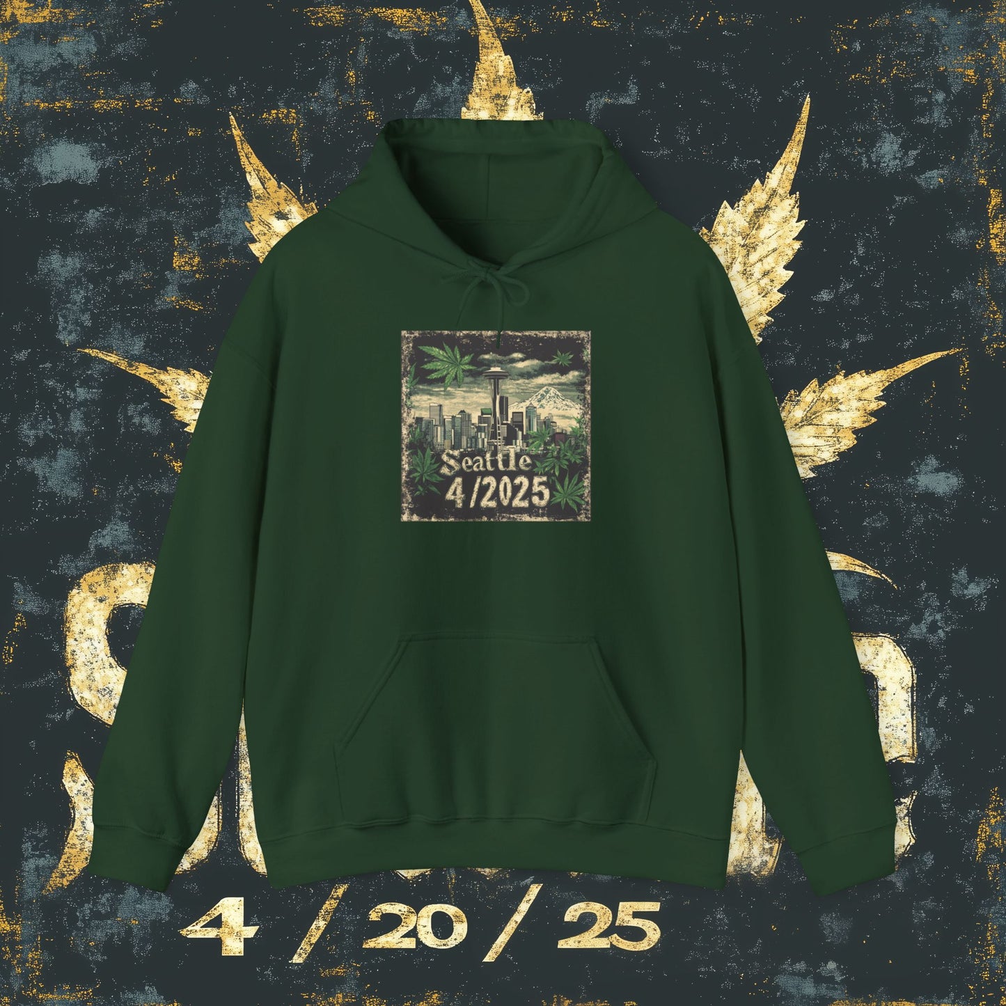 Seattle 4/20/25 Heavy Blend™ Hooded Sweatshirt