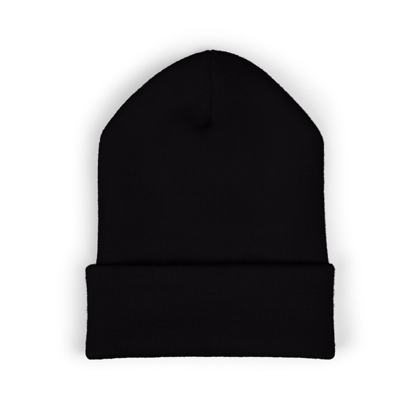 'RTM3' Embroidered Cuffed Beanie